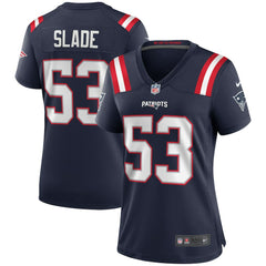 Chris Slade New England Patriots Women's Game Retired Player Jersey Navy | Nike for Sale