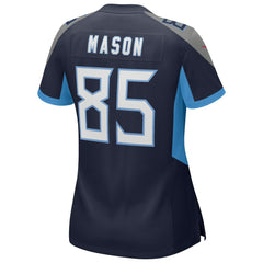 Derrick Mason Tennessee Titans Women's Game Retired Player Jersey Navy | Nike for Sale