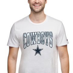 Dallas Cowboys Tommy Hilfiger Embroidered Patch T-Shirt White | NFL