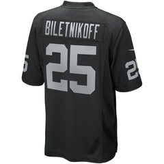 Fred Biletnikoff Las Vegas Raiders Game Retired Player Jersey Black | Nike for Sale