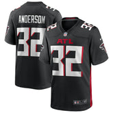 Jamal Anderson Atlanta Falcons Game Retired Player Jersey Black | Nike for Sale