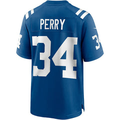 Joe Perry Indianapolis Colts Game Retired Player Jersey Royal | Nike for Sale