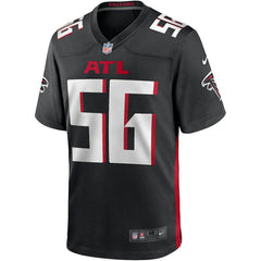 Keith Brooking Atlanta Falcons Game Retired Player Jersey Black | Nike for Sale