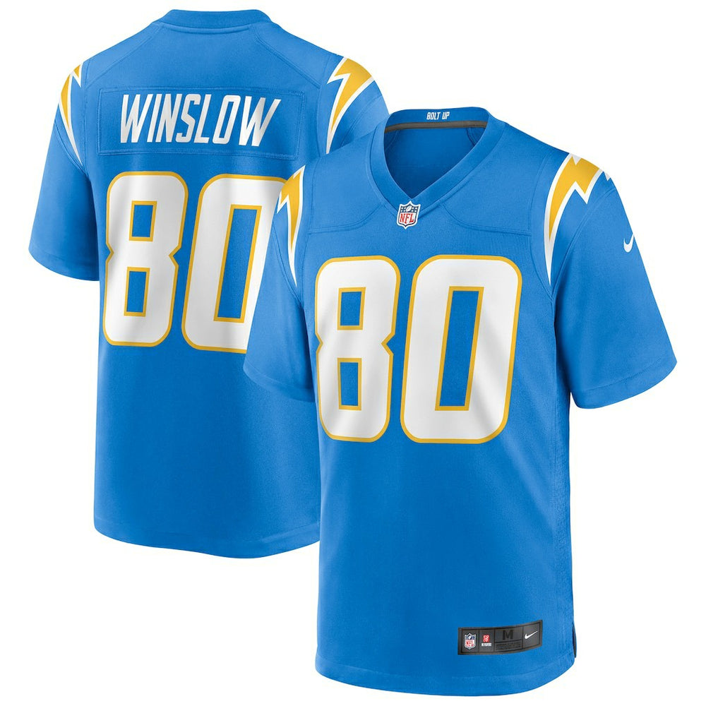 Kellen Winslow Los Angeles Chargers Game Retired Player Jersey Powder Blue | Nike for Sale