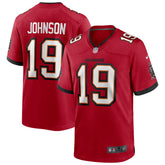 Keyshawn Johnson Tampa Bay Buccaneers Game Retired Player Jersey Red | Nike for Sale