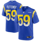 London Fletcher Los Angeles Rams Game Retired Player Jersey Royal | Nike for Sale