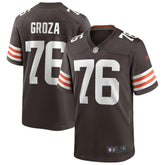 Lou Groza Cleveland Browns Game Retired Player Jersey Brown | Nike for Sale