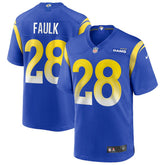 Marshall Faulk Los Angeles Rams Game Retired Player Jersey Royal | Nike for Sale