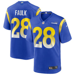 Marshall Faulk Los Angeles Rams Game Retired Player Jersey Royal | Nike for Sale