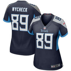 Frank Wycheck Tennessee Titans Women's Game Retired Player Jersey Navy | Nike for Sale