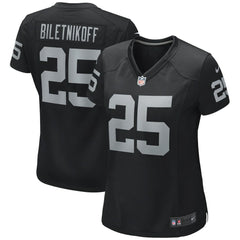 Fred Biletnikoff Las Vegas Raiders Women's Game Retired Player Jersey Black | Nike for Sale