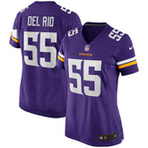 Jack Del Rio Minnesota Vikings Women's Game Retired Player Jersey Purple | Nike for Sale