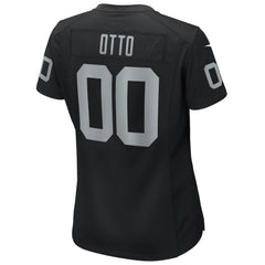 Jim Otto Las Vegas Raiders Women's Game Retired Player Jersey Black | Nike for Sale