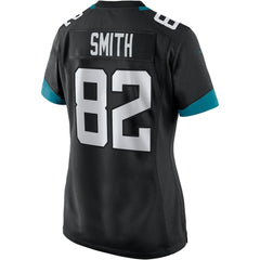 Jimmy Smith Jacksonville Jaguars Women's Game Retired Player Jersey Black | Nike for Sale