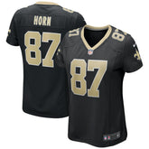 Joe Horn New Orleans Saints Women's Game Retired Player Jersey Black | Nike for Sale