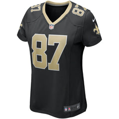 Joe Horn New Orleans Saints Women's Game Retired Player Jersey Black | Nike for Sale