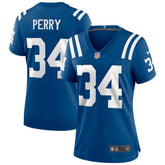 Joe Perry Indianapolis Colts Women's Game Retired Player Jersey Royal | Nike for Sale