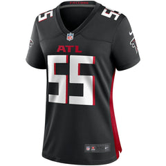 John Abraham Atlanta Falcons Women's Game Retired Player Jersey Black | Nike for Sale