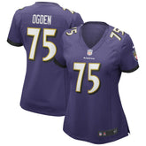 Jonathan Ogden Baltimore Ravens Women's Game Retired Player Jersey Purple | Nike for Sale