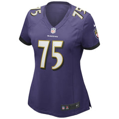 Jonathan Ogden Baltimore Ravens Women's Game Retired Player Jersey Purple | Nike for Sale
