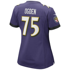 Jonathan Ogden Baltimore Ravens Women's Game Retired Player Jersey Purple | Nike for Sale