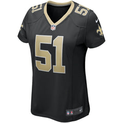 Jonathan Vilma New Orleans Saints Women's Game Retired Player Jersey Black | Nike for Sale