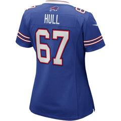 Kent Hull Buffalo Bills Women's Game Retired Player Jersey Royal | Nike for Sale