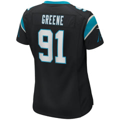 Kevin Greene Carolina Panthers Women's Game Retired Player Jersey Black | Nike for Sale