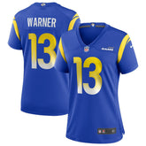 Kurt Warner Los Angeles Rams Women's Game Retired Player Jersey Royal | Nike for Sale