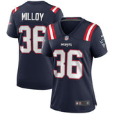 Lawyer Milloy New England Patriots Women's Game Retired Player Jersey Navy | Nike for Sale
