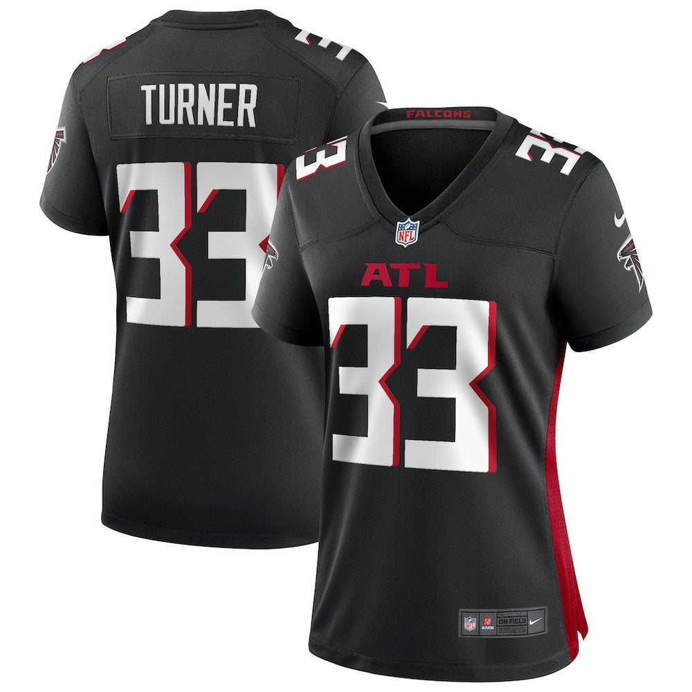 Michael Turner Atlanta Falcons Women's Game Retired Player Jersey Black | Nike for Sale
