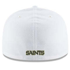 New Orleans Saints New Era Omaha Alternate Logo 59FIFTY Fitted Hat White | NFL