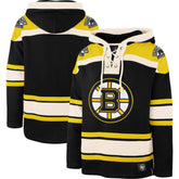Boston Bruins '47 Superior Lacer Hoodie - Black - NHL
