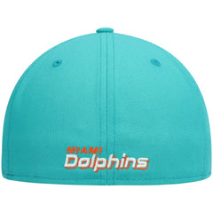 Miami Dolphins New Era Omaha 59FIFTY Fitted Hat Aqua | NFL