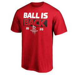 Houston Rockets Ball Is Back T-Shirt Red - NBA