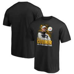 Bill Cowher Pittsburgh Steelers 2020 Pro Football Hall of Fame Inductee Coach Graphic T-Shirt Black | Fanatics