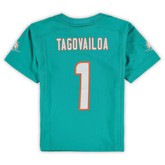 Tua Tagovailoa Miami Dolphins Preschool Game Jersey Aqua | Nike for Sale