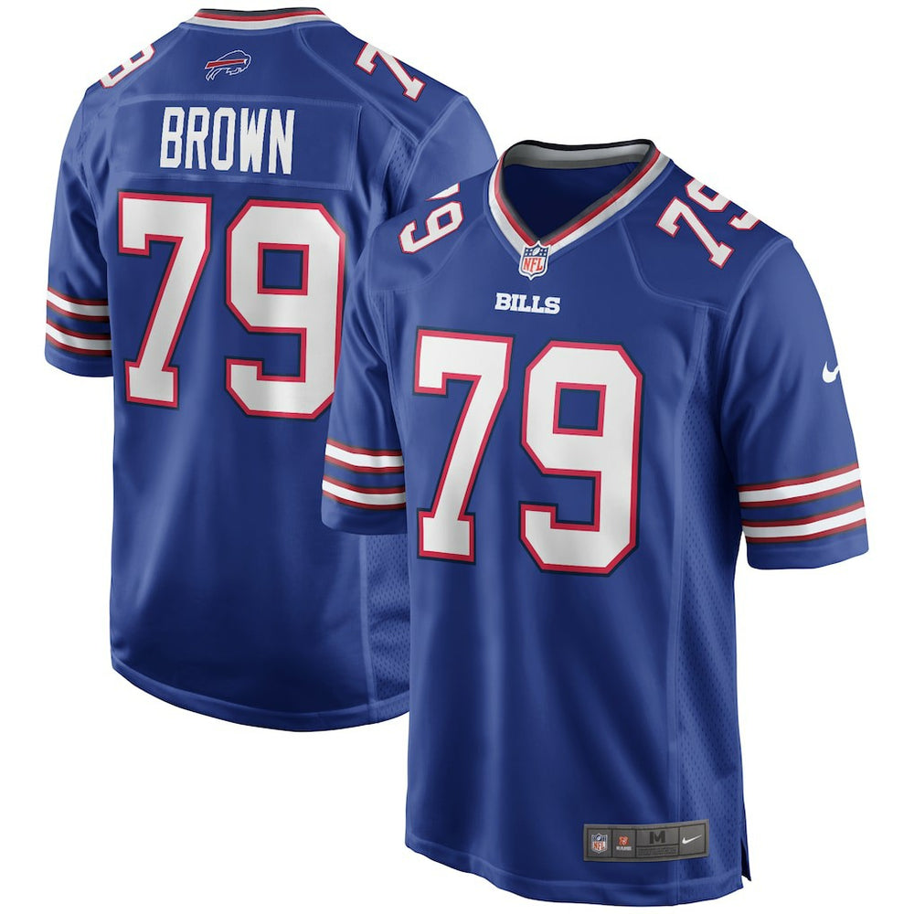 Ruben Brown Buffalo Bills Game Retired Player Jersey Royal | Nike for Sale