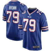Ruben Brown Buffalo Bills Game Retired Player Jersey Royal | Nike for Sale