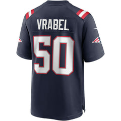 Mike Vrabel New England Patriots Game Retired Player Jersey Navy | Nike for Sale