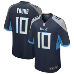 Vince Young Tennessee Titans Game Retired Player Jersey Navy | Nike for Sale