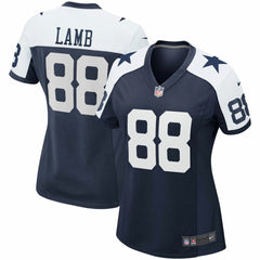CeeDee Lamb Dallas Cowboys Women's Alternate Game Team Jersey Navy | Nike for Sale