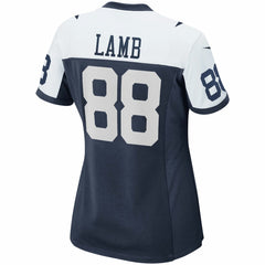 CeeDee Lamb Dallas Cowboys Women's Alternate Game Team Jersey Navy | Nike for Sale