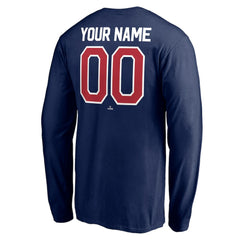 Atlanta Braves Personalized Winning Streak Name & Number Long Sleeve T-Shirt - MLB