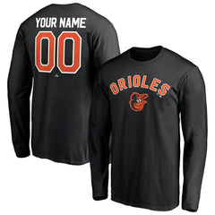 Baltimore Orioles Personalized Winning Streak Name & Number Long Sleeve T-Shirt - MLB