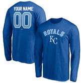 Kansas City Royals Personalized Winning Streak Name & Number Long Sleeve T-Shirt - MLB