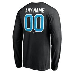 Miami Marlins Personalized Winning Streak Name & Number Long Sleeve T-Shirt - MLB
