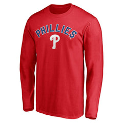 Philadelphia Phillies Personalized Winning Streak Name & Number Long Sleeve T-Shirt - MLB