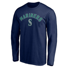 Seattle Mariners Personalized Winning Streak Name & Number Long Sleeve T-Shirt - MLB