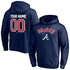 Atlanta Braves Personalized Winning Streak Name & Number Pullover Hoodie - MLB